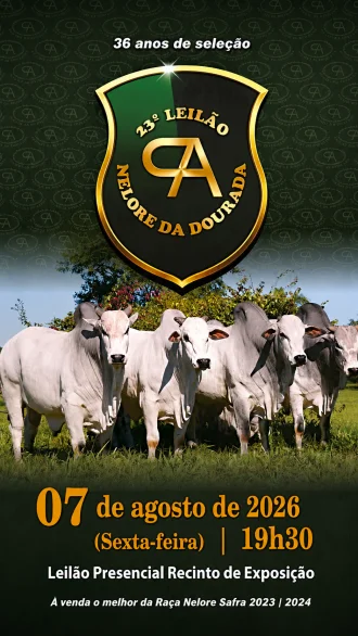 Leilão Nelore Dourada