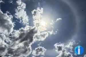 Beleza nos céus, halo solar não é sinal de chuva, diz especialista