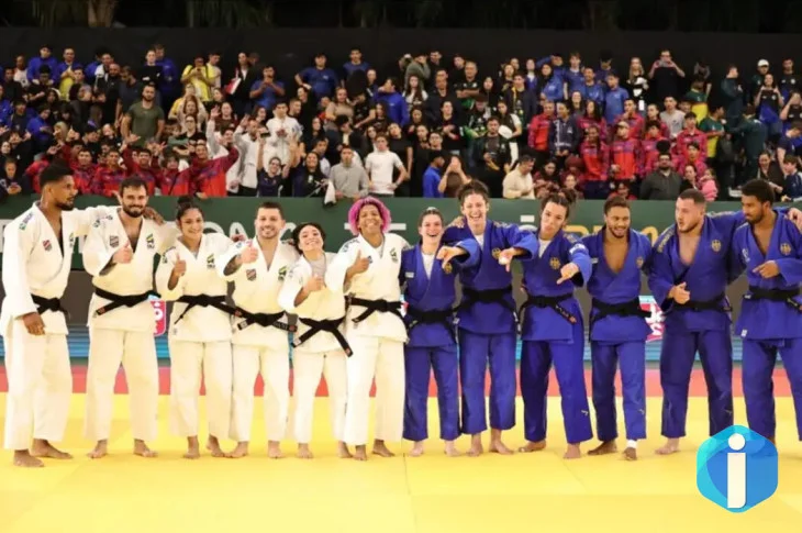 Brasil derrota Alemanha e leva título do Desafio Internacional de Judô