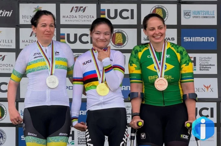 Brasil encerra Mundial de paraciclismo de estrada com cinco medalhas