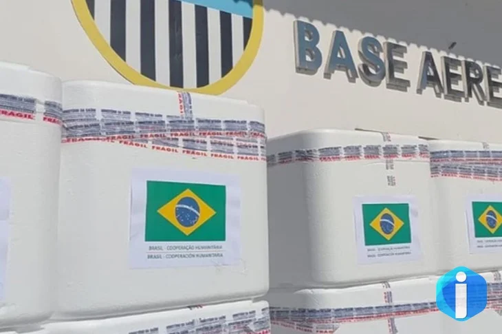 Brasil envia 690 mil doses de vacinas em ajuda à Venezuela
