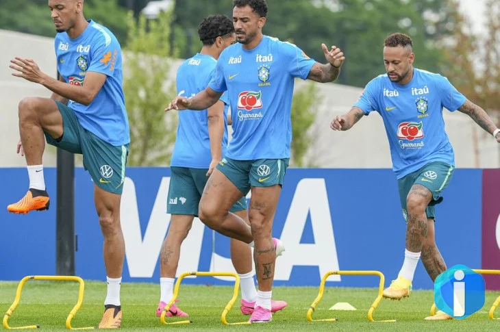 Brasil faz penúltimo treino e viaja para o Texas onde enfrenta Japão