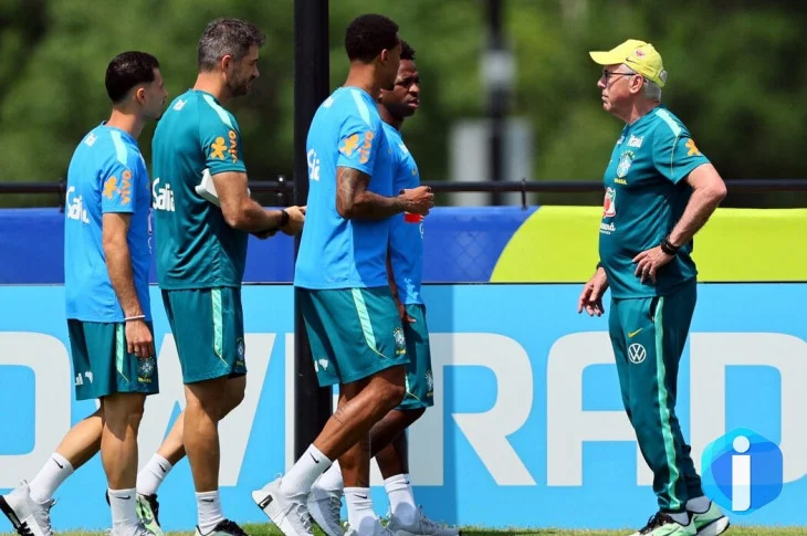 Brasil inicia preparação para oitavas da Copa contra Noruega