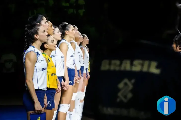 Brasil perde por 3 a 0 para Tailândia na Liga das Nações de Vôlei