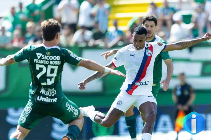 Brasileirão: Chapecoense busca empate com Bahia em jogo de seis gols