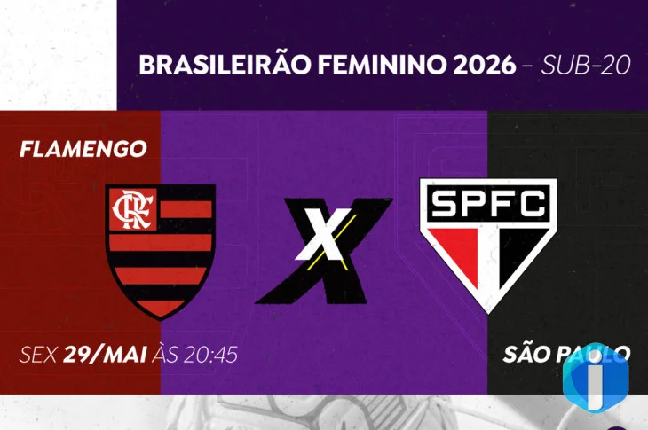 Brasileirão Feminino Sub-20: TV Brasil transmite Flamengo X São Paulo