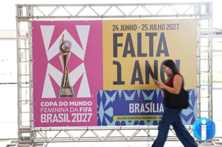 Brasília inicia contagem regressiva de 1 ano da Copa do Mundo Feminina