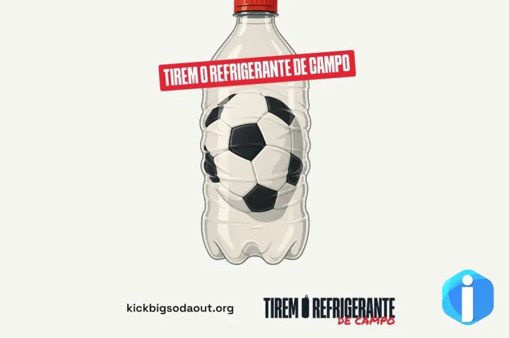 Campanha pede à Fifa Copa do Mundo sem publicidade de refrigerante