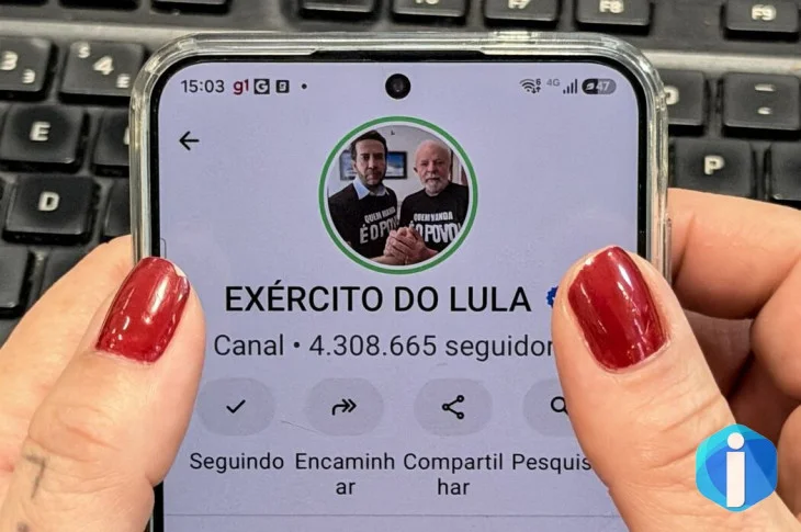 Campanha registra canal Exército do Lula na Justiça Eleitoral