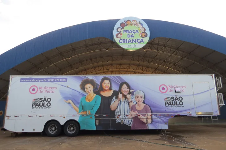 Carreta “Mulheres de Peito” realiza mamografia gratuitamente em epitacianas com idade entre 35 e 70 anos