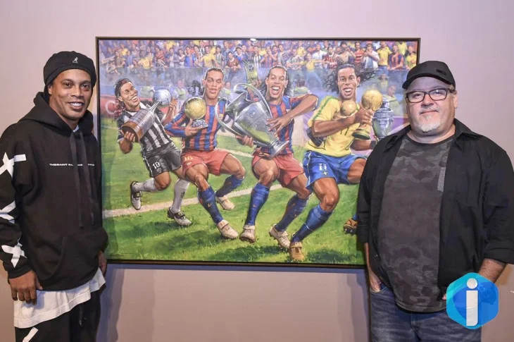 Casa das Rosas, em São Paulo recebe exposição sobre Ronaldinho Gaúcho