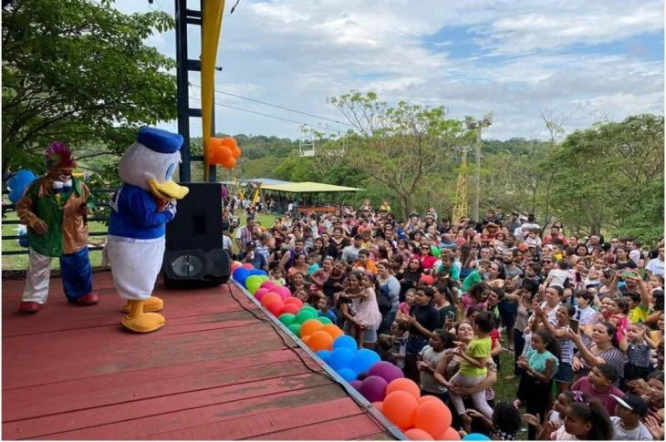 Cidade da Criança de Presidente Prudente (SP), ofereceu atividades especiais para o público infantil neste feriado;