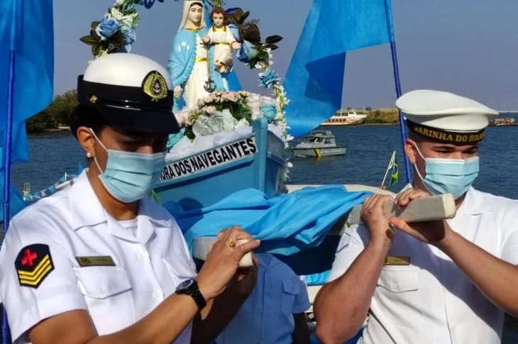 Com restrições, Procissão de Nossa Senhora dos Navegantes completa 73 anos em Presidente Epitácio