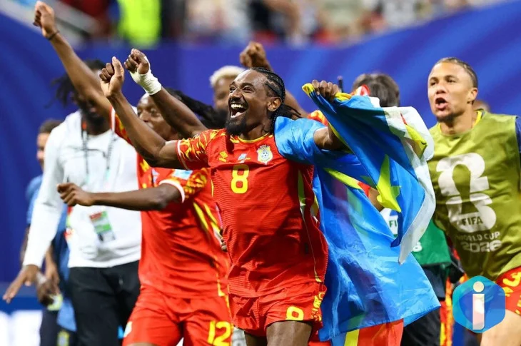 Congo vence de virada e segue na Copa, assim como Colômbia e Portugal
