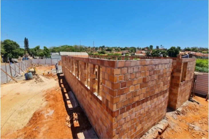 Construção de Espaço Saúde segue em Presidente Venceslau
