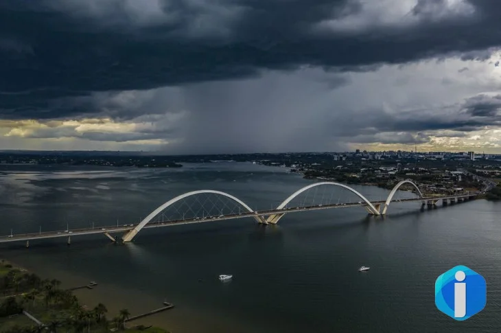 Defesa Civil emite alerta de tempestade e rajadas de vento no DF