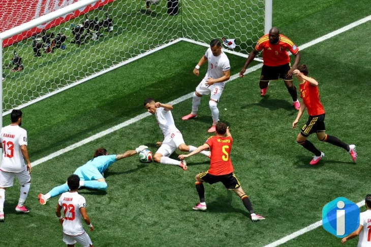Defesa do Irã brilha e segura 0 a 0 contra a Bélgica em Los Angeles