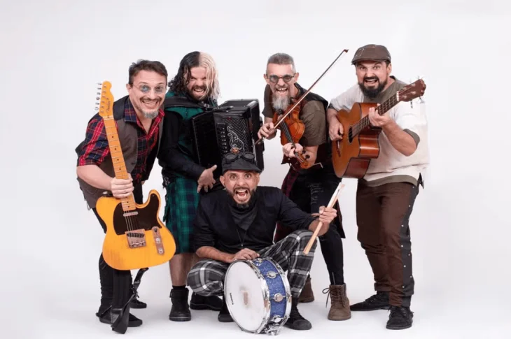 Em mescla do folclore irlandês com som brasileiro, banda Terra Celta se apresenta neste sábado, no Sesc Thermas Prudente; À partir das 16h!