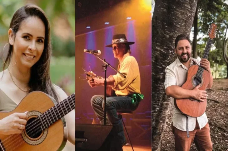 Em tributo à Dama da Viola, trio “Flor Morena, Jackson Ricarte e Milton Meirelles” realiza show neste momento, no Sesc Thermas Prudente; Gratuito!