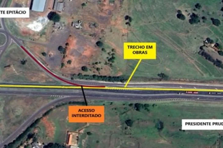 Em Venceslau, acesso à Carlos Platzeck será fechado por duas semanas