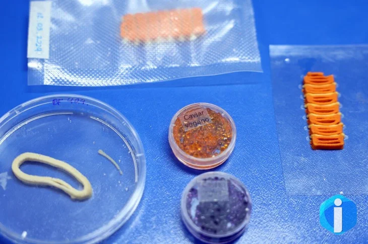 Embrapa produz em laboratório salmão, caviar e anéis de lula veganos