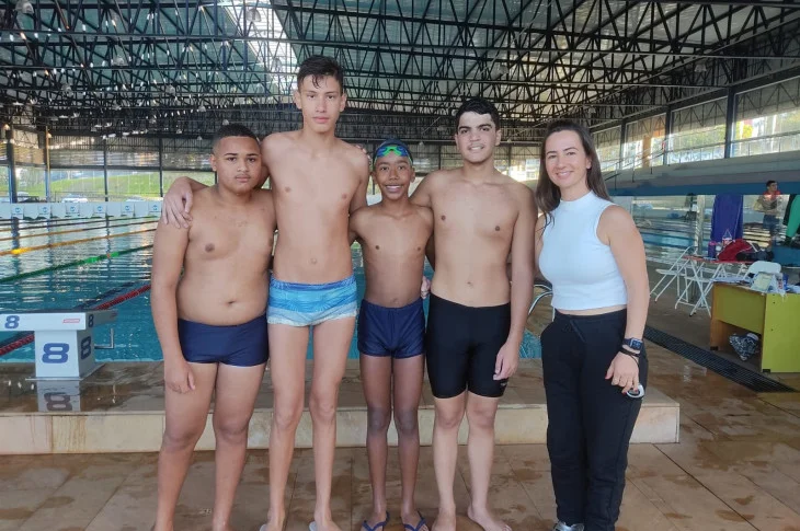 Equipe de natação de Presidente Venceslau se classifica para final estadual dos Jogos Abertos da Juventude