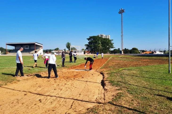 Estádio Municipal “José Francisco Abegão” recebe disputa de atletismo dos Jogos Escolares do Estado de São Paulo