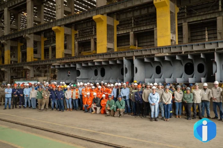 Estaleiro no RS começa a construir navios encomendados pela Transpetro