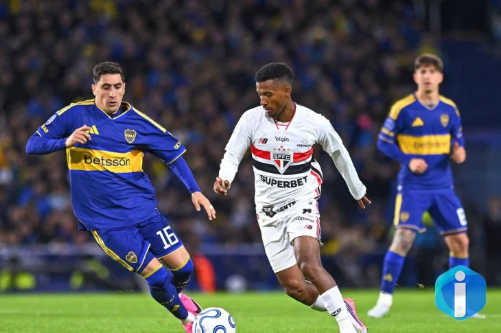Ex-Palmeiras marca e São Paulo perde do Boca Juniors na Sul-Americana