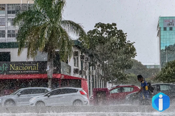 Frente fria leva chuva ao Centro-Oeste e parte do Norte do país