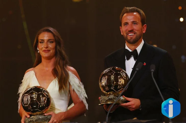 Harry Kane e Alexia Putellas vencem prêmio Bola de Ouro de 2026