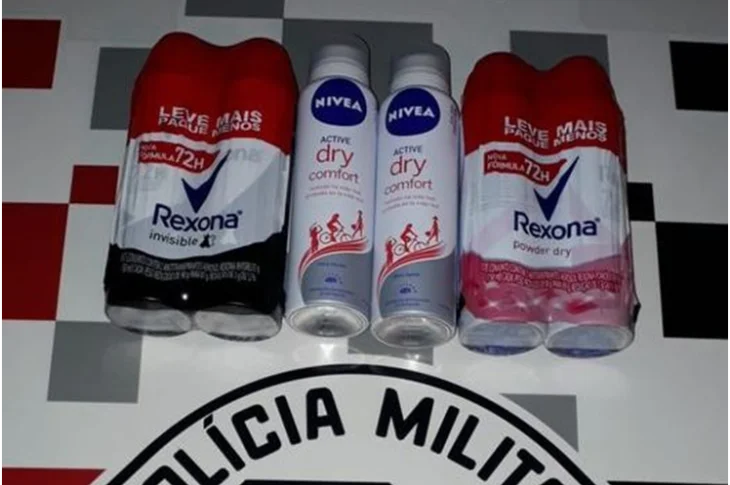 Homem é preso após furtar desodorantes para comprar drogas em Presidente Epitácio