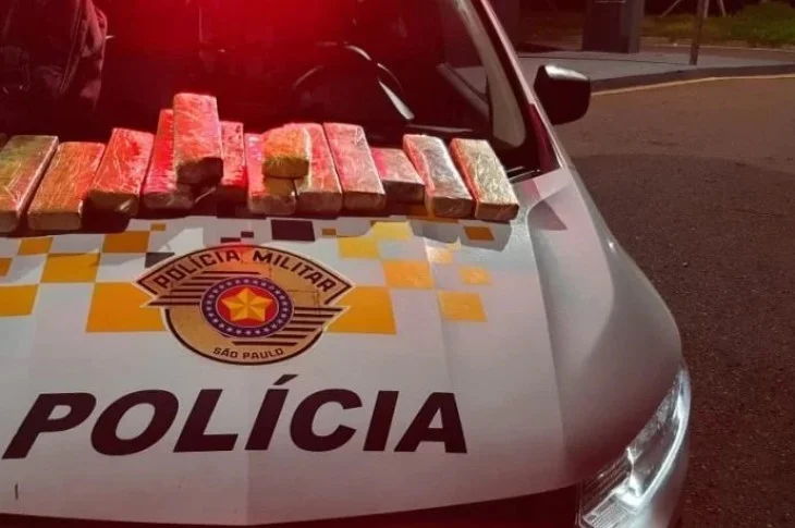 Homem é preso com grande quantidade de maconha na Rodovia Raposo Tavares em Venceslau