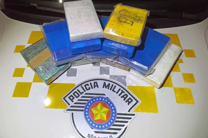 Homem é preso com mais de 11 quilos de cocaína na Rodovia Raposo Tavares, em Presidente Venceslau