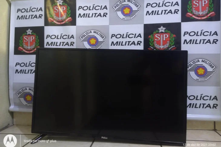 Homem é preso por furto de televisão em Presidente Venceslau