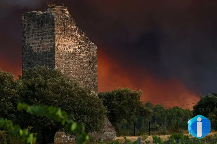 Incêndios florestais ameaçam cidade histórica francesa de Bordeaux