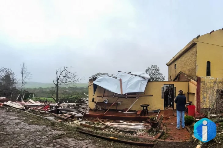 Inmet lança alerta de ciclone extratropical na Região Sul esta noite
