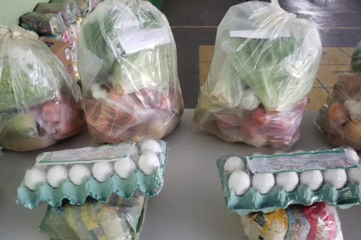 Kits de alimentação escolar são entregues hoje em Piquerobi