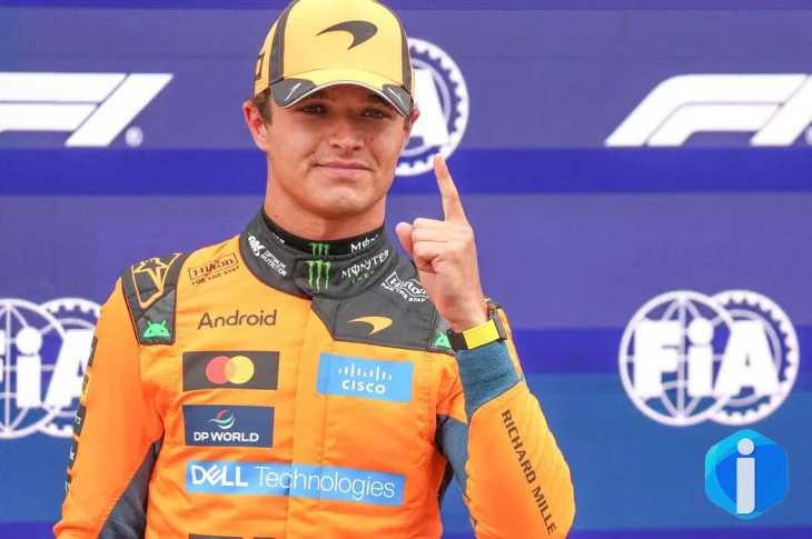 Lando Norris faz a pole do GP da Holanda; Bortoleto larga em nono