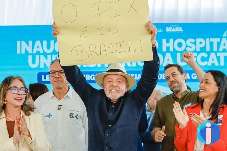 Lula defende Pix e diz que sistema brasileiro assusta norte-americanos