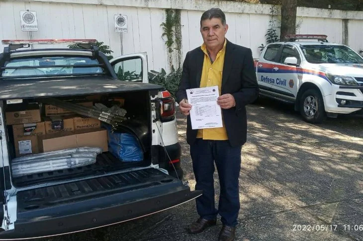 Marabá Paulista recebe equipamentos destinados para a Defesa Civil da cidade