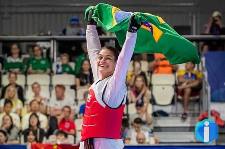 Maria Clara Pacheco é ouro em 3ª etapa do Grand Prix de taekwondo