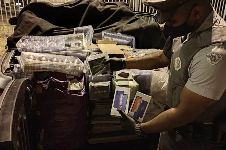 Mercadorias sem documentação fiscal são apreendidas durante abordagem policial em Mirante do Paranapanema