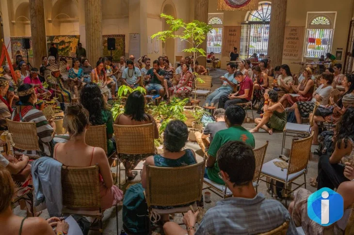 Mostra em SP celebra arte e modo de aprender indígenas