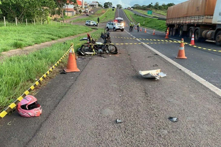 Motociclista morre vítima de acidente de trânsito na Rodovia Raposo Tavares