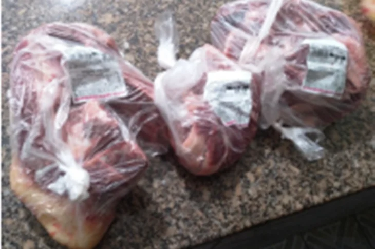 Mulher é presa em flagrante furtando 3 Kg de carne em supermercado de Venceslau