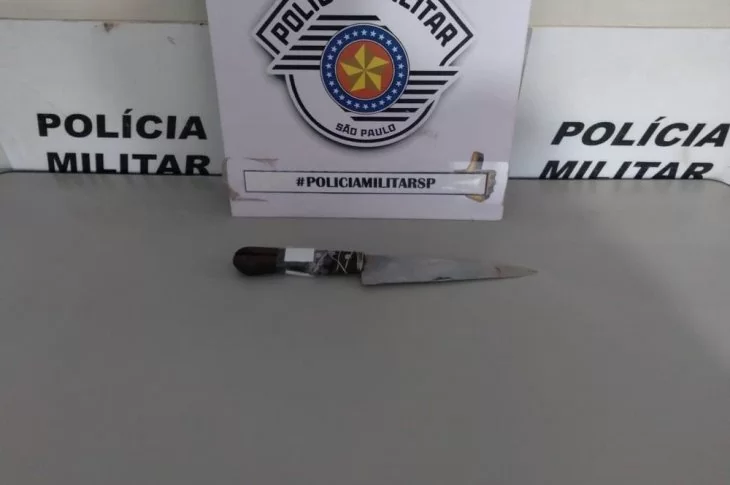 Mulher esfaqueia o companheiro durante desentendimento em Mirante do Paranapanema