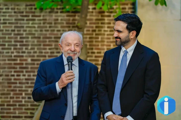 Nos EUA, Lula se reúne com prefeito de Nova York e presidente uruguaio