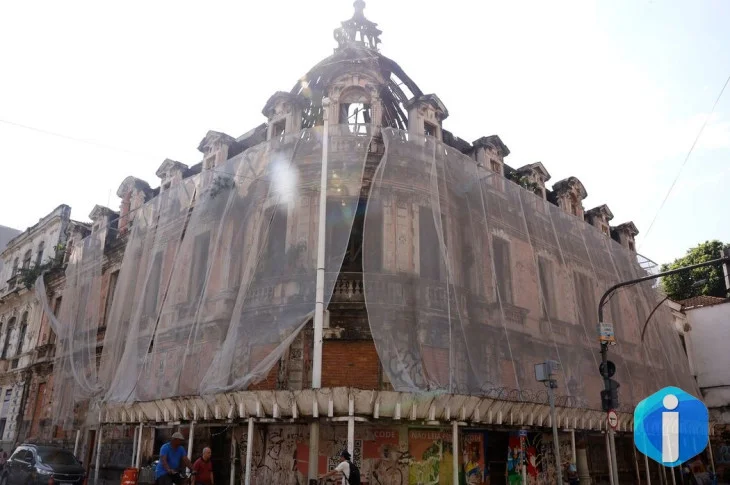 Palacete Imperial acumula denúncias de abandono no centro do Rio