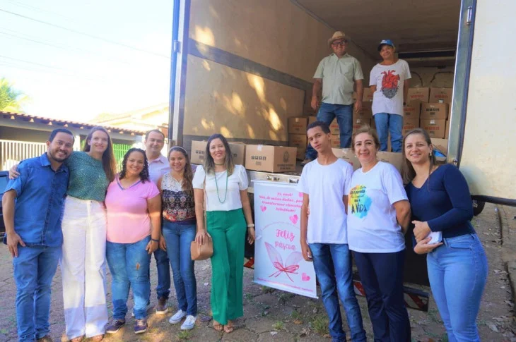 ‘Páscoa do Amor’; Fundo Social de Venceslau promove, 2ª Edição da Campanha com a entrega de cestas básicas e ovos de chocolate